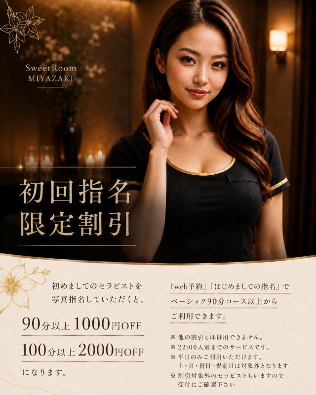 初回指名限定割引